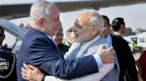 Israeli PM arrives in Delhi