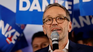 Austria's Freedom Party achieved a historic victory in the national parliamentary election on Sunday, marking the first win for the far right since World War II.