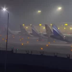 Dense fog disrupts flights and trains in Delhi amid cold weather