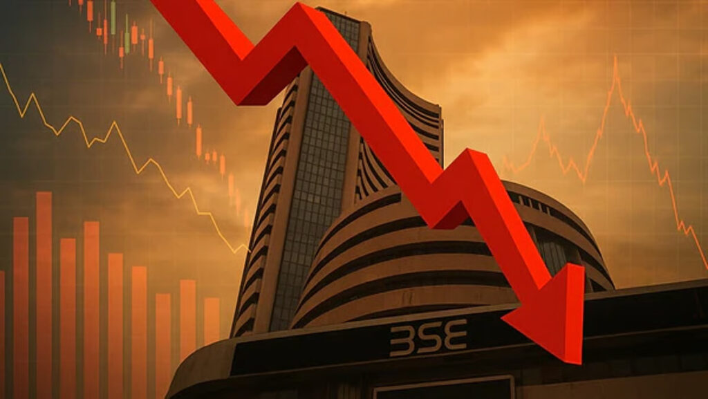 Oil shock triggers market rout as sensex slides 1,000 points